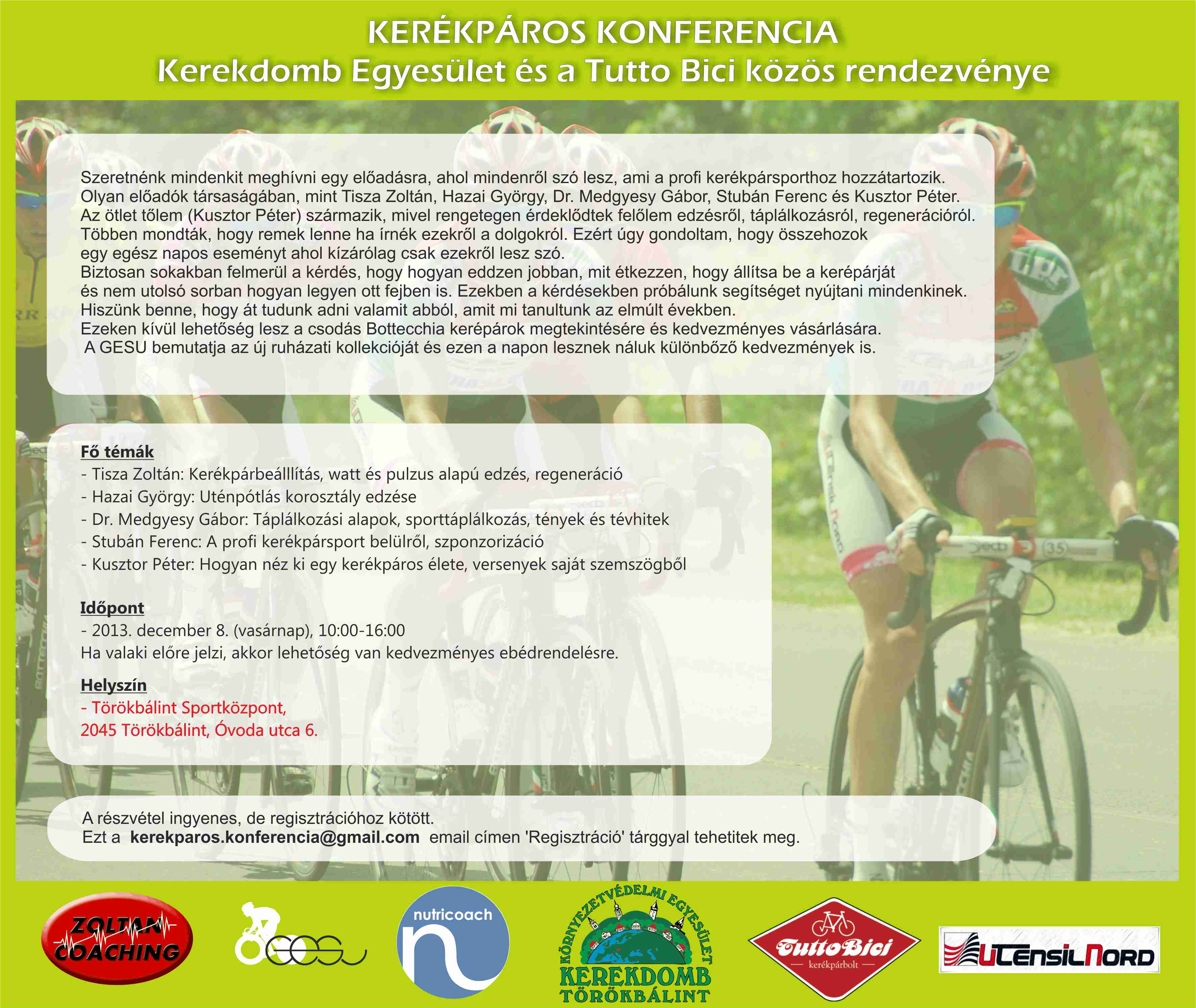 Kerékpáros konferencia