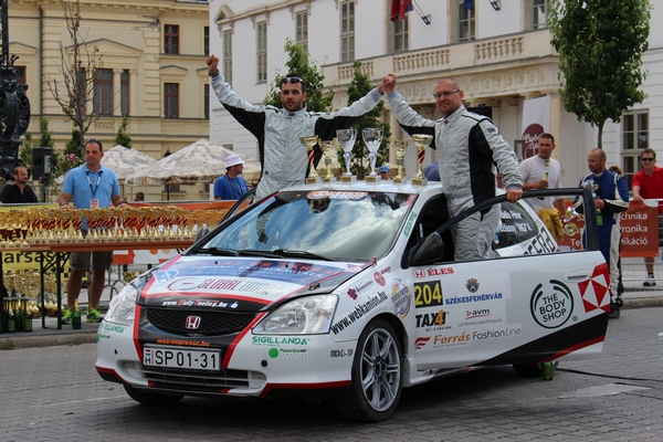 Kondella-Szilassy páros a Székesfehérvár Rallye 2014-en