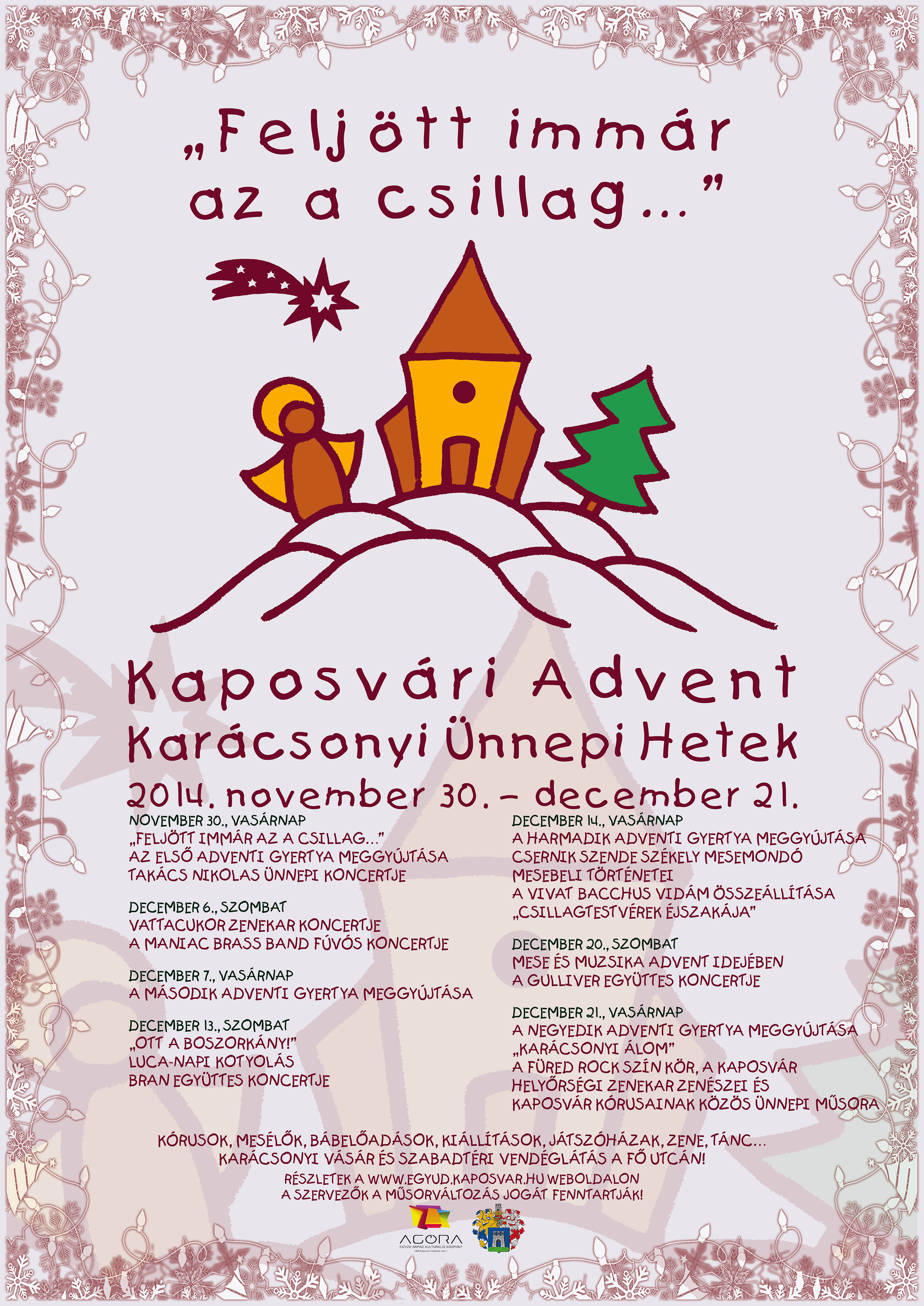 Kaposvári Advent-Karácsonyi Ünnepi Hetek 
